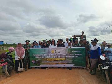 Penguatan Brigade Pangan di Berau Melalui Pelatihan Alsintan
