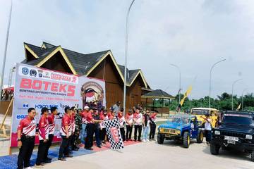 BOTEK 5 Bontang: Offroad, Silaturahmi, Peduli Lingkungan Bersatu