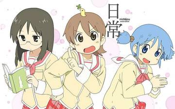 Sinopsis Anime Nichijou Komedi Absurd Kehidupan SMA