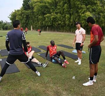 Pemain Borneo FC Enjoy Dilatih Fabio Lefundes