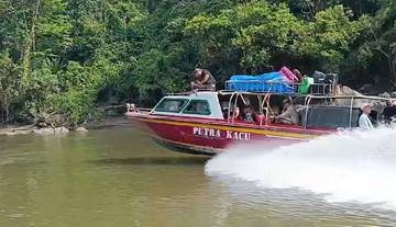 Pemda Mahulu Optimalkan Pos Wasdal Jalur Transportasi Sungai