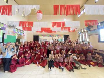 Sosialisasi KKN UINSI Tanamkan Kebiasaan Menabung Sejak Dini