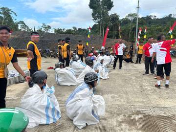 Polres Mahulu Gelar Lomba Perkuat Kebersamaan dan Pengabdian