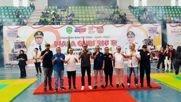 Kejuaraan Beladiri Piala Gubernur Kaltim Resmi Dibuka