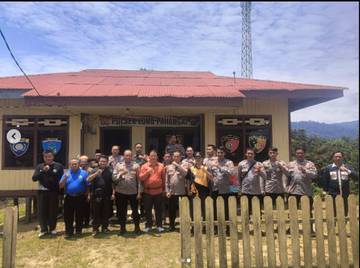 AKBP Firman Tinjau Kesiapan Polsek Long Pahangai