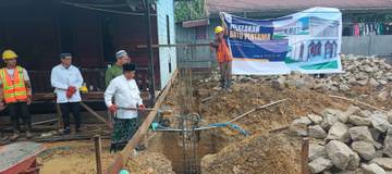 Pembangunan Gedung Serbaguna Untuk Kemaslahatan Umat di Mahulu