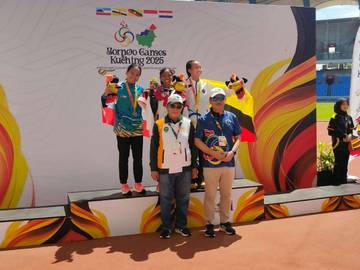 Atletik Kaltim Raih Emas di Sukan Borneo 2025