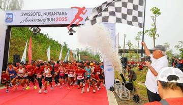 Ribuan Peserta Meriahkan Event Lari di IKN Nusantara
