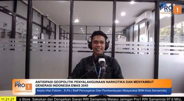 Narkoba Jadi Ancaman Geopolitik Menuju Indonesia Emas 2045
