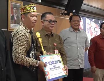 Kampung Lutan Juara Nasional Lomba Ketahanan Pangan Desa