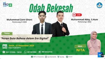 Pesan Duta Bahasa Kaltimtara untuk Generasi Muda