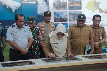  Bupati Berau Resmikan Infrastruktur Baru Pesisir Selatan
