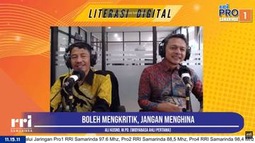 Literasi Digital RRI, Boleh Mengkritik Jangan Menghina