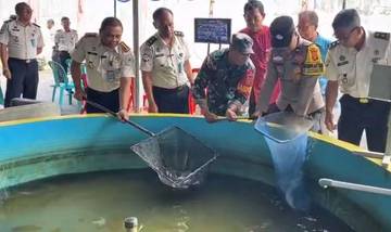 Kalapas Narkotika Samarinda Ikuti Panen Raya