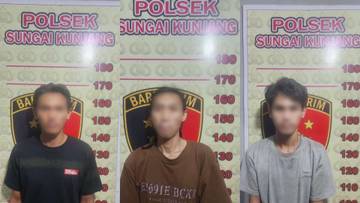 Curi Ponsel di Musala, Tiga Orang Diringkus Polisi