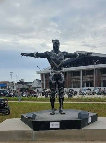 Taman Superhero, Ikon Wisata Gratis di Tenggarong