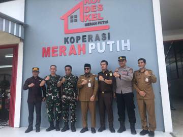 Dandrem 091/ASN Tinjau Progres KDKMP di Paser