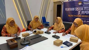 DWP Kutim Gelar Pelatihan Sistem E-Reporting Modern