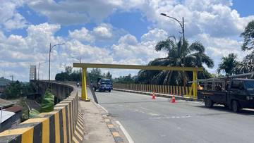 Dishub Kaltim Batasi Kendaraan Berat di Jembatan Mahulu