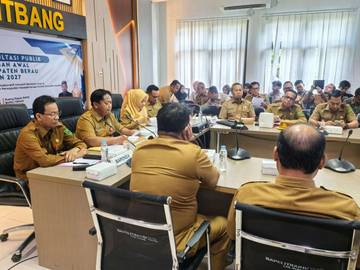 Sekda Berau Buka Forum Konsultasi Publik RKPD 2027