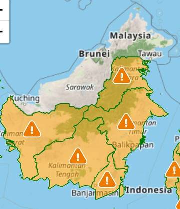 La Nina Lemah Picu Ancaman Cuaca Ekstrem Kaltim