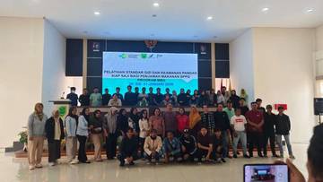 Relawan SPPG Polres Berau Ikuti Pelatihan Keamanan Pangan