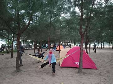 Pantai Pulau Pangempang Jadi Tujuan Wisata Akhir Pekan
