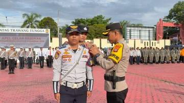 Polres Kutim Gelar Operasi Keselamatan Mahakam 2026