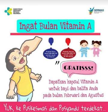 Dinkes Berau Gratiskan Vitamin A dan Obat Cacing