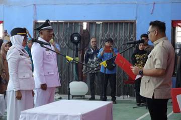 Kepala Desa Sebuntal dan Kutai Lama Dikukuhkan