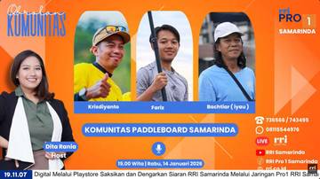 Komunitas Paddle Board Samarinda Dorong Kepedulian Menjaga Sungai 