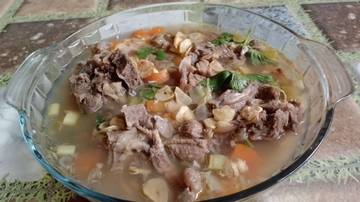 SOP Daging Sapi Kuah Bening Ala Rumahan 