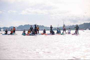 Menikmati Keindahan Sungai Samarinda Lewat Paddle Board