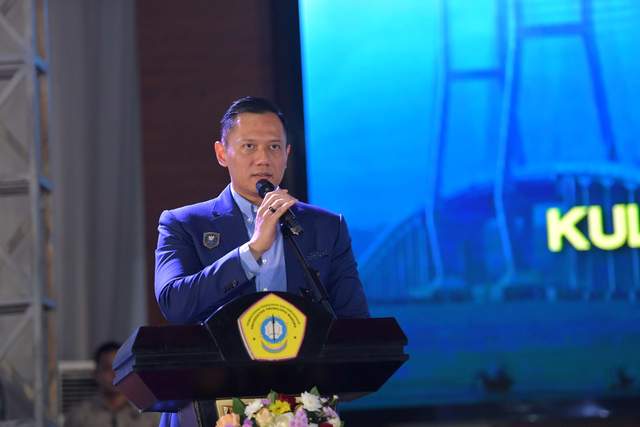 Orasi Kebangsaan AHY Tumbuhkan Semangat Mahasiswa Baru UTM