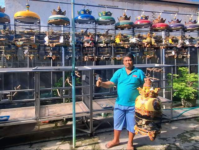 Dari Hobi Warisan, Wasid Menjadikan Perkutut Bernilai Dunia