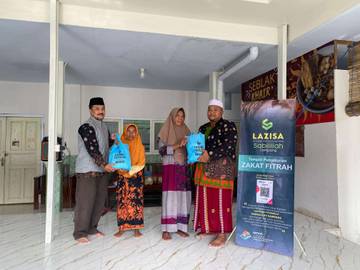 Lazisa Sabilillah Sampang Menyalurkan 1.429 Zakat Fitrah