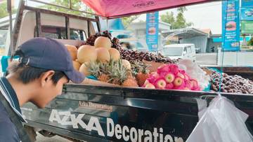 Akhir Ramadhan Membawa Berkah Bagi Para Pedagang Buah 