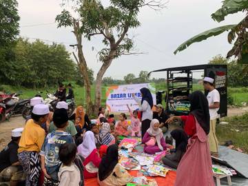 Perpusdes di Sampang Gelar Bazar Literasi
