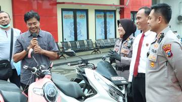 Motor Hilang Enam Tahun, Akhirnya Dikembalikan Polisi
