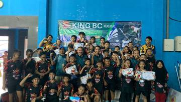 Memanfaatkan Liburan, King Badminton Club Gelar Pertandingan Internal