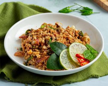 Resep Membuat Nasi Bakar Ayam Suwir 