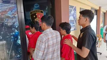 Polisi Tangkap Pencuri di Balai Desa Sampang