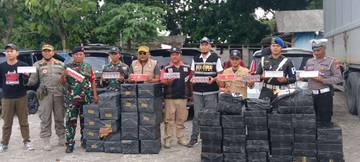 Operasi Rokok Non Cukai Gencar Dilakukan di Bangkalan