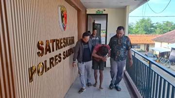 Polisi Ringkus Pencuri Motor di Sawah Omben