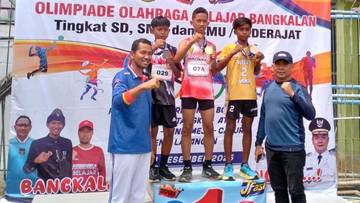 Boyong Dua Emas Anak Babinsa Ukir Prestasi Membanggakan