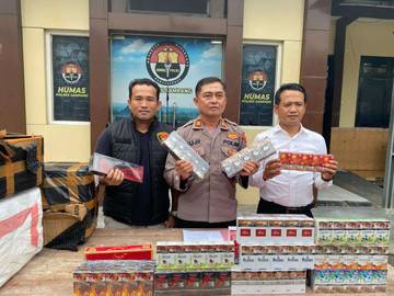 Polres Sampang Ungkap Kasus Pengangkutan Rokok Ilegal