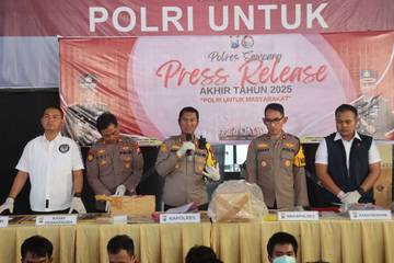 Polres Sampang Catat 304 Kasus Kriminal Selama 2025
