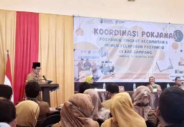 Rakor Berkala Awasi Layanan Kesehatan Sampang