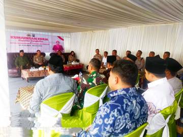 Kapolres Bangkalan Lakukan Kunjungan Kerja di Kecamatan Modung