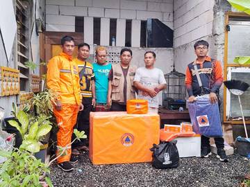 BPBD Sampang Tangani Dampak Angin Kencang